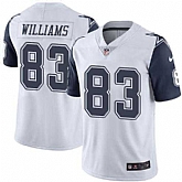 Nike Men & Women & Youth Cowboys 83 Terrance Williams White Color Rush Limited Jersey,baseball caps,new era cap wholesale,wholesale hats